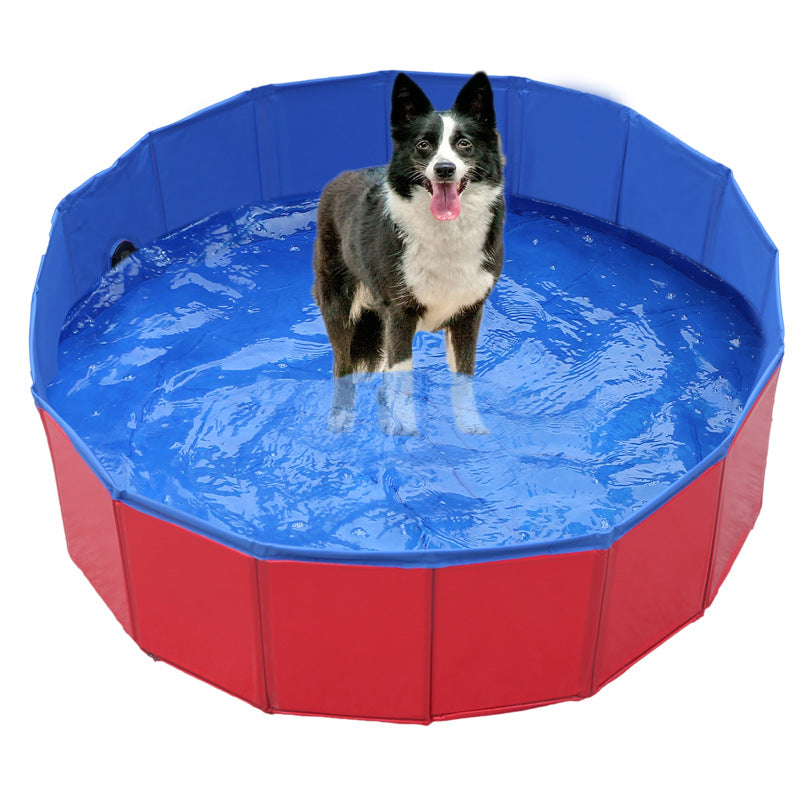Pet Pool Dog Swimming Pool Foldable Large Dog Bath Supplies