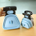 Dog Pet Travel Foldable Pooper Scooper With 1 Roll Decomposable bags Poop Scoop Clean Pick Up Excreta Cleaner Epacket Sh