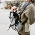 Pet Dog Carrier Bag Carrier For Dogs Backpack Out Double Shoulder Portable Travel Backpack Outdoor Dog Carrier Bag Trave