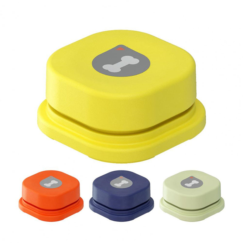 4 Colors Pet Communication Button One-click Prevent Physical Inactivity Recordable Dog Talking Button Toy Cat Toy Pet Pr