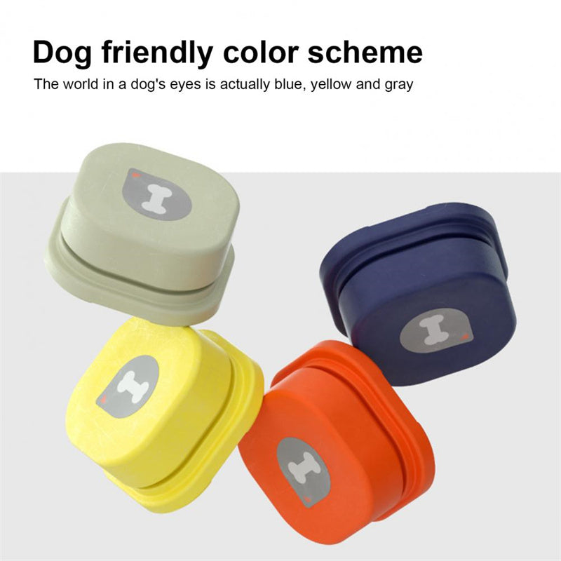 4 Colors Pet Communication Button One-click Prevent Physical Inactivity Recordable Dog Talking Button Toy Cat Toy Pet Pr