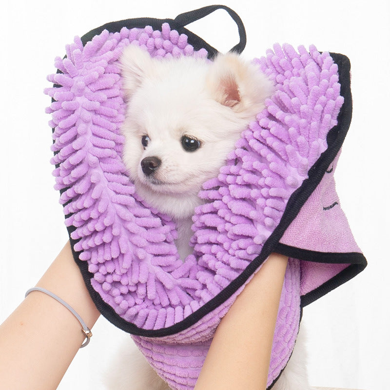 Dogs Cats Towels Super Absorbent Dog Bathrobe Microfiber Bath Towels Quick-Drying Cat Bath Towel For Pets Towel Dog Towe