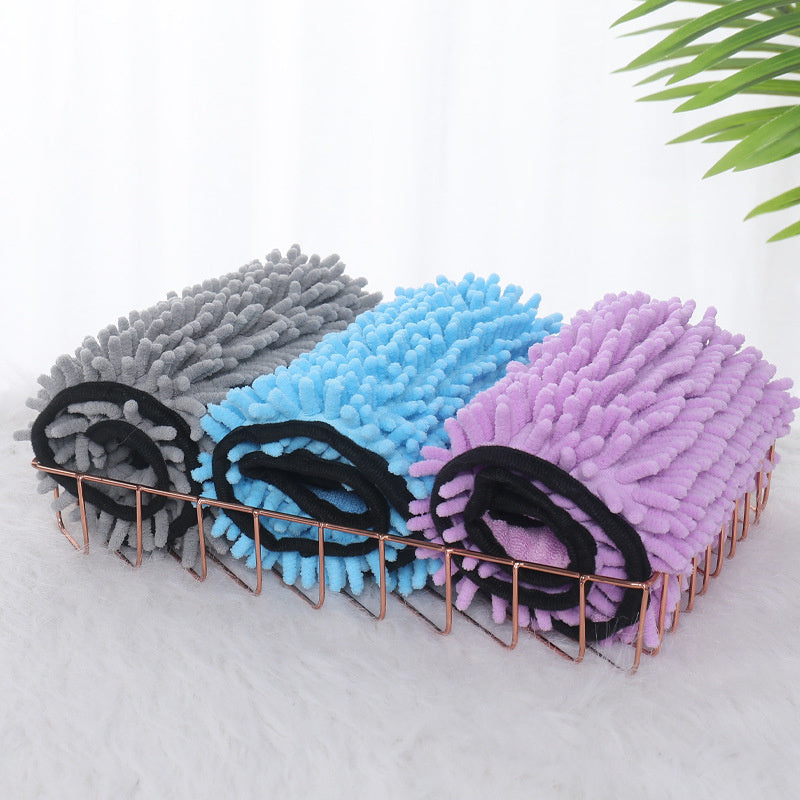 Dogs Cats Towels Super Absorbent Dog Bathrobe Microfiber Bath Towels Quick-Drying Cat Bath Towel For Pets Towel Dog Towe