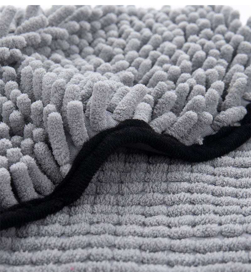 Dogs Cats Towels Super Absorbent Dog Bathrobe Microfiber Bath Towels Quick-Drying Cat Bath Towel For Pets Towel Dog Towe