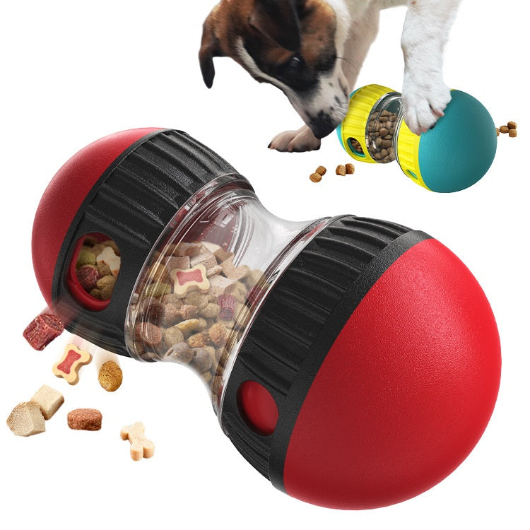 Food Dispensing Dog Toy Tumbler Leaky Food Ball Puzzle Toys Interactive Slowly Feeding Protect Stomach Increase Intellig