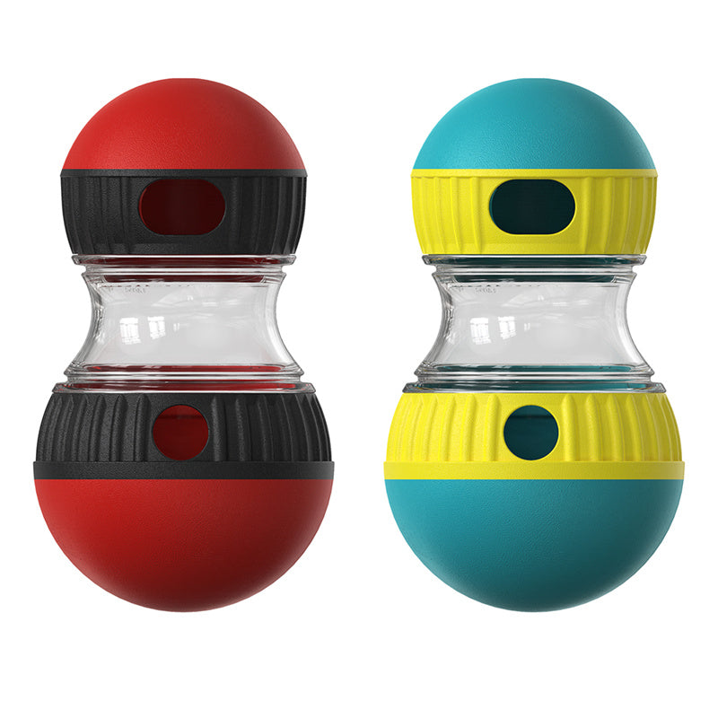 Food Dispensing Dog Toy Tumbler Leaky Food Ball Puzzle Toys Interactive Slowly Feeding Protect Stomach Increase Intellig