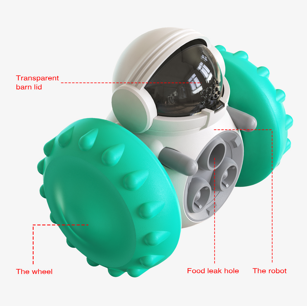 Cat And Dog Toys Slow Food Interactive Balance Car Multifunctional Fun Development Smart Pet Feeding Dog Toy Car Pets Pr