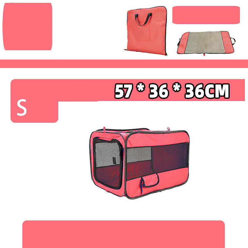 Pet Travel Carrier Bag Portable Pet Bag Folding Fabric Pet Carrier Travel Carrier Bag For Pet Cage With Locking Safety Z
