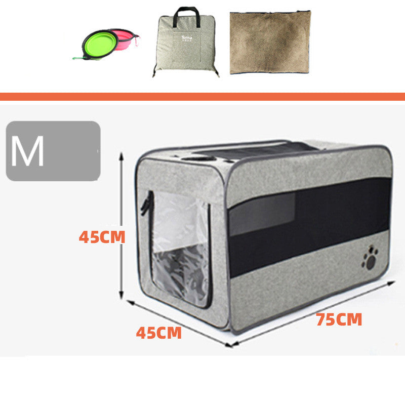 Pet Travel Carrier Bag Portable Pet Bag Folding Fabric Pet Carrier Travel Carrier Bag For Pet Cage With Locking Safety Z