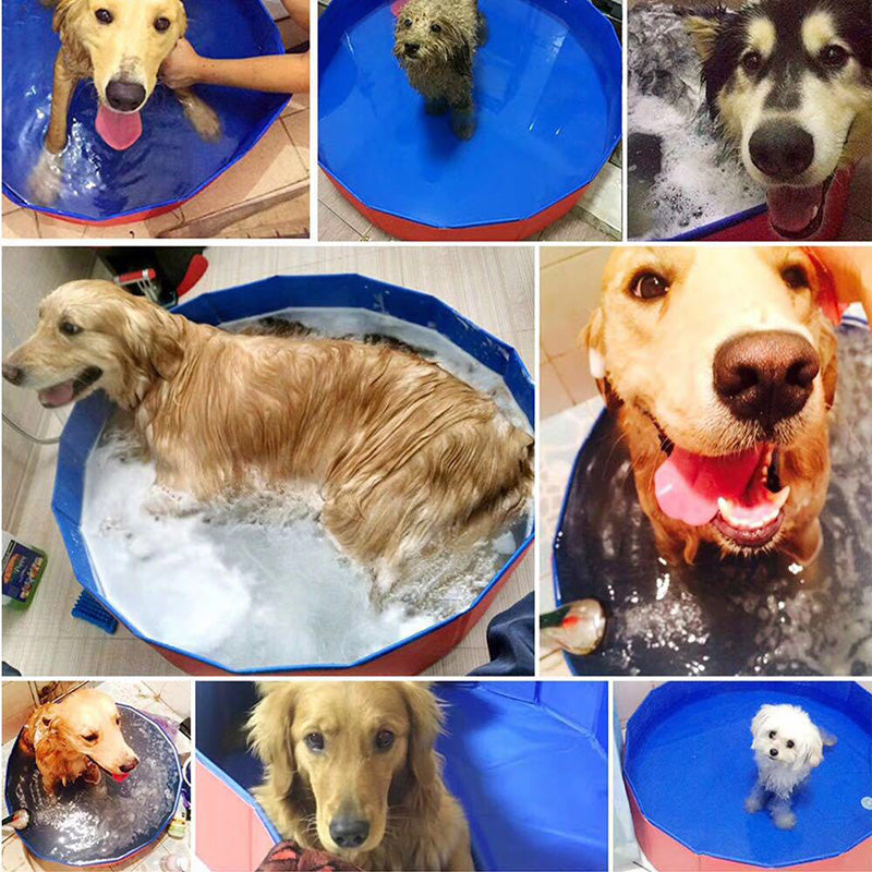 Pet Pool Dog Swimming Pool Foldable Large Dog Bath Supplies