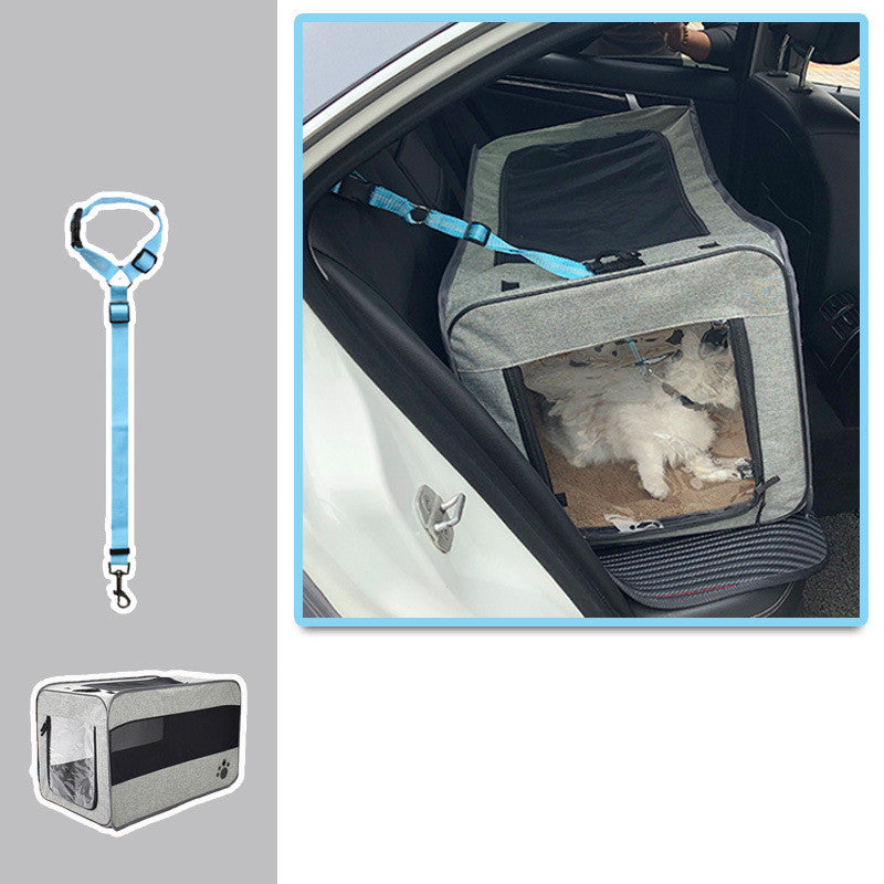 Pet Travel Carrier Bag Portable Pet Bag Folding Fabric Pet Carrier Travel Carrier Bag For Pet Cage With Locking Safety Z