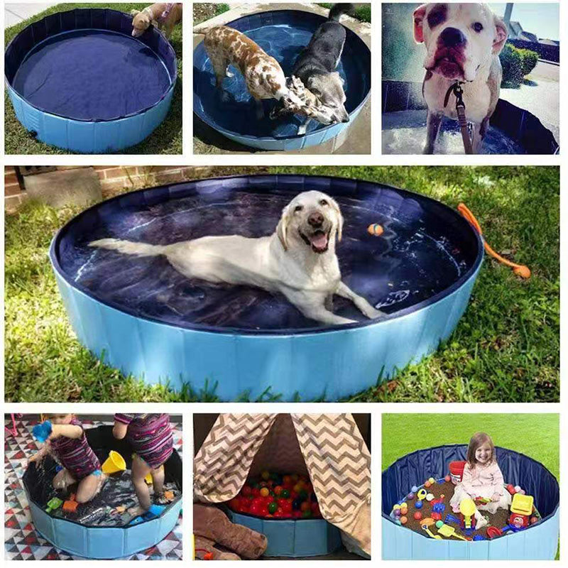 Pet Pool Dog Swimming Pool Foldable Large Dog Bath Supplies